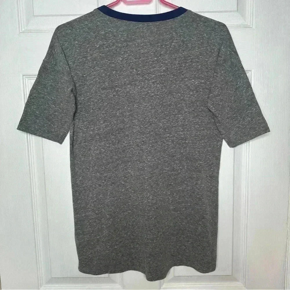 Old Navy Shirt 1/2  Length Sleeves Grey/Blue Size Extra Large - Picture 7 of 16